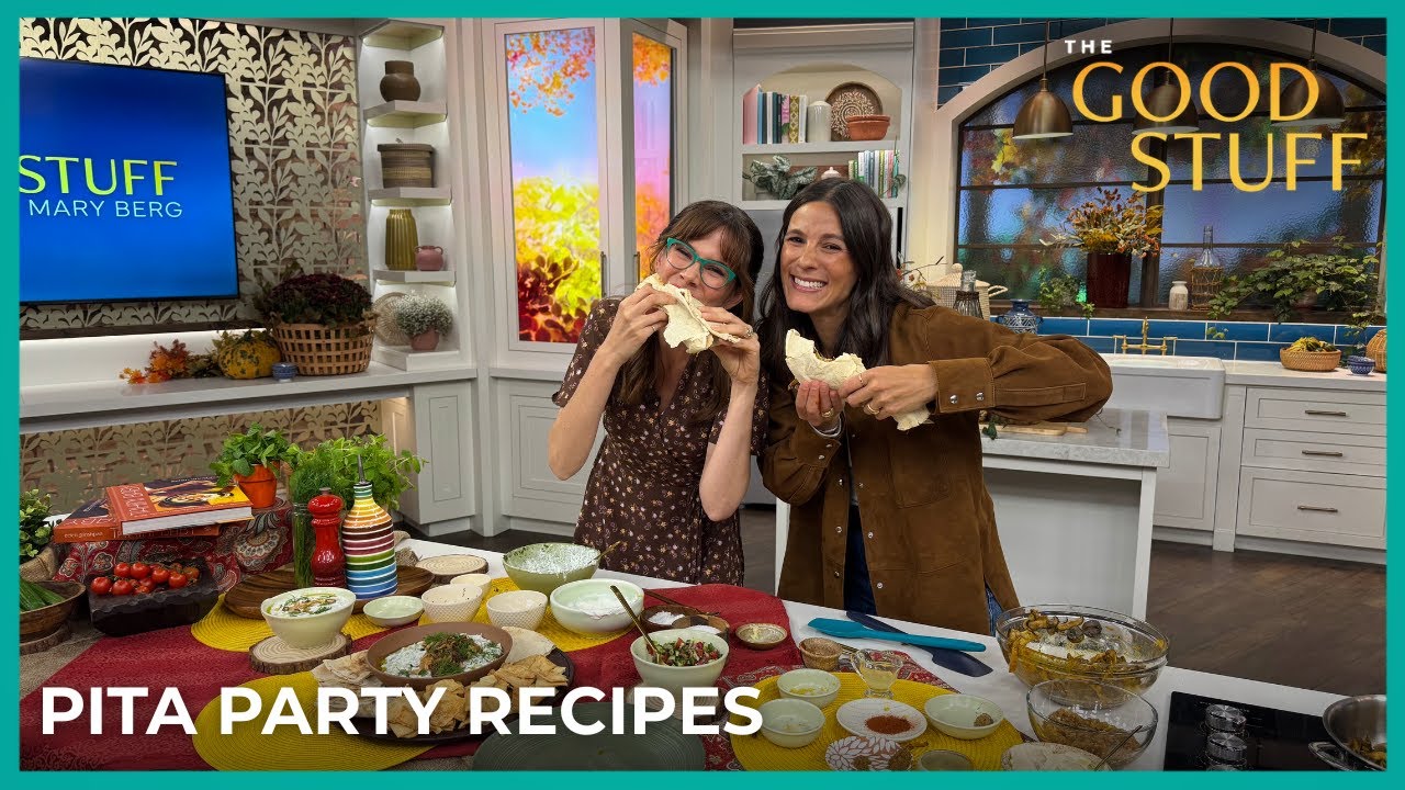 Top Chef Canada's Eden Grinshpan Shares Two Pita Recipes | The Good Stuff with Mary Berg