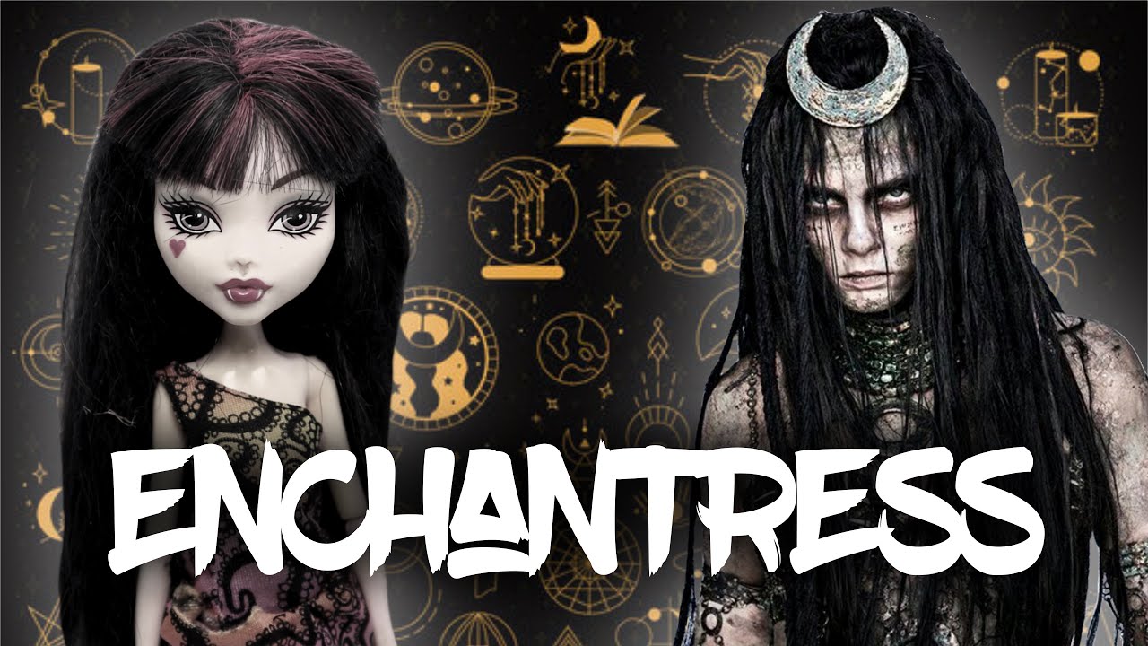 I MADE A HAUNTING ENCHANTRESS DOLL / Monster High Doll Repaint by Poppen Atelier