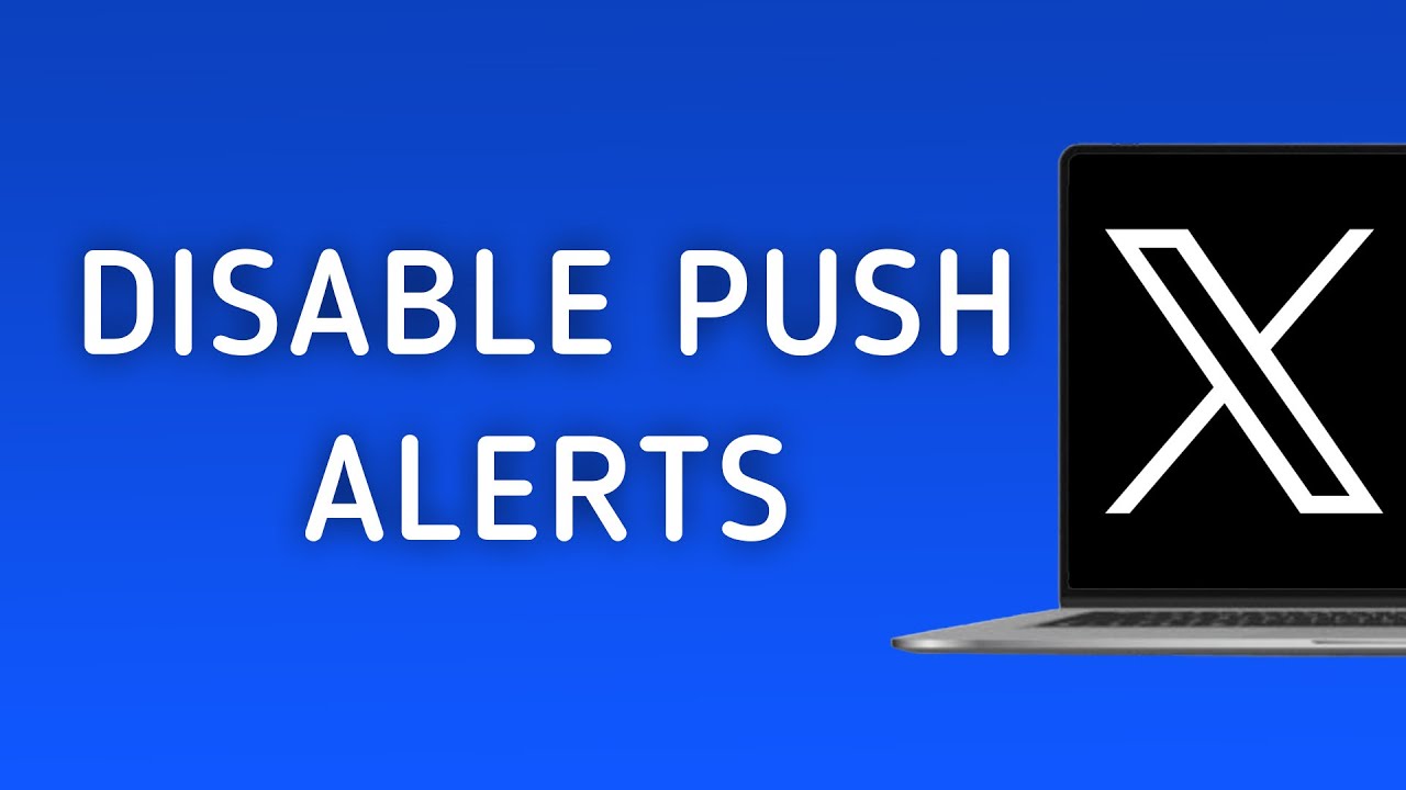 How to Disable Push Notifications on X (Twitter) On PC (New Update)