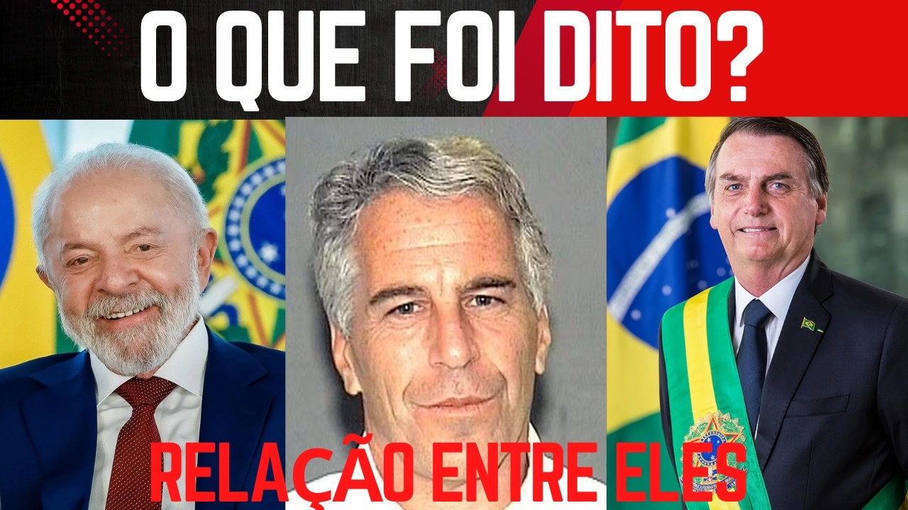 RELATOS LIGAM NOMES DA POLÍTICA BRASILEIRA AO CASO EPSTEIN — ENTENDA