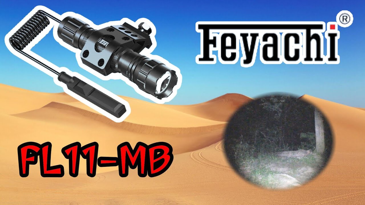 Feyachi FL11-MB Tactical Flashlight 1200 Lumen - Unboxing, and Review #ar15 #flashlight #tactical