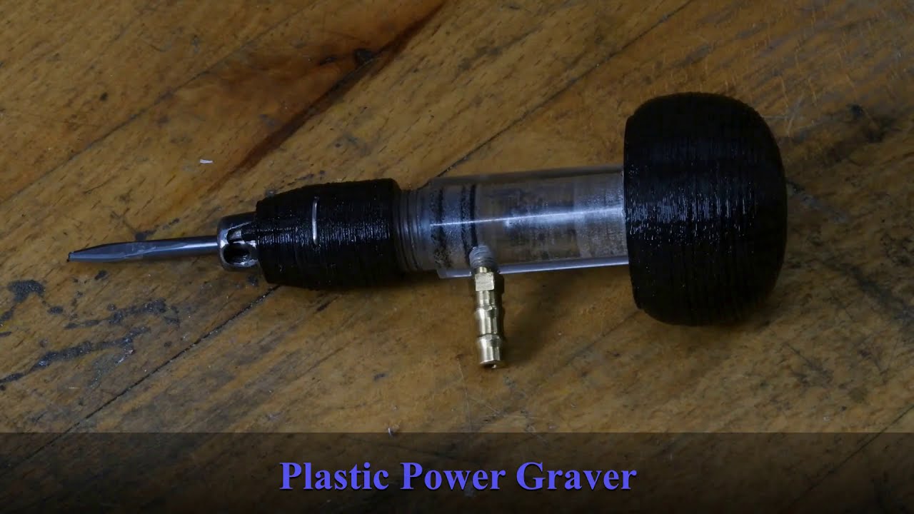 Plastic Ported-Piston Power Graver