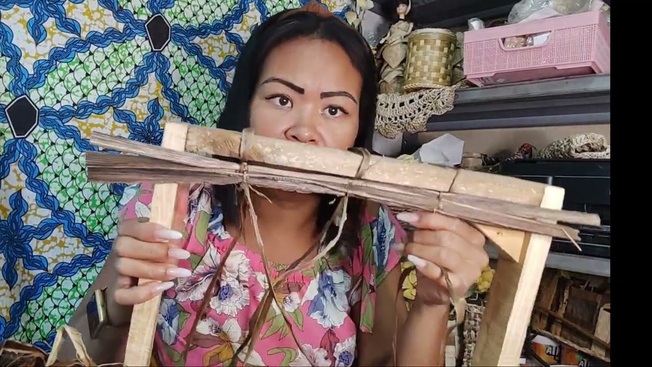 Passo a Passo Esteira Para Estilo Boho feito de Fibras de Bananeira