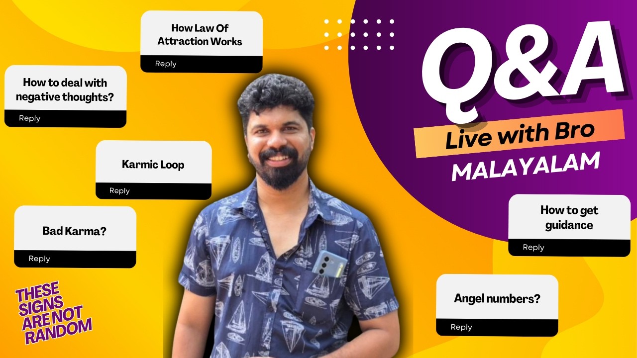Live Q&A With Bro: Angel Numbers, Karma, Law of Attraction & Divine Guidance Explained