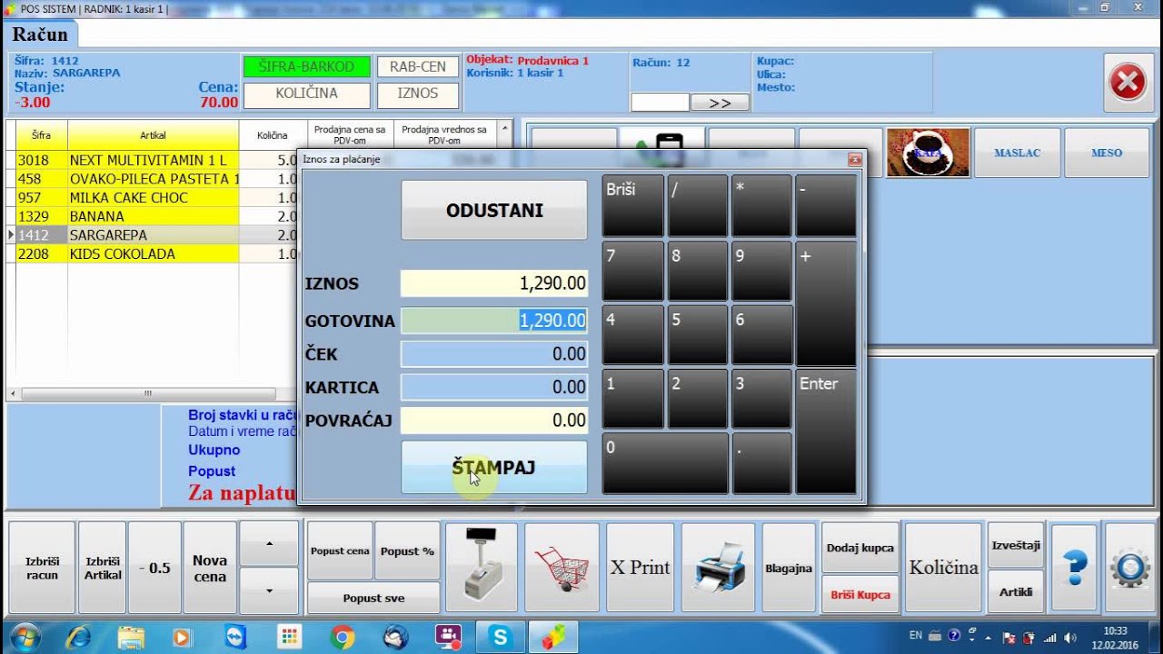 www.bkcsoft.rs     -     Program za maloprodajne objekte