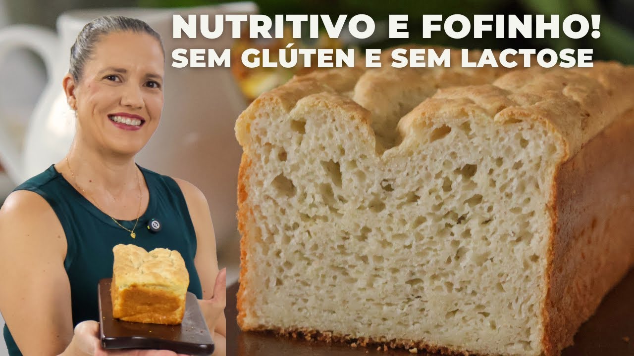 O que usar para substituir o glúten? 🤔 O segredo está nesse pão de inhame TÃO fofinho!