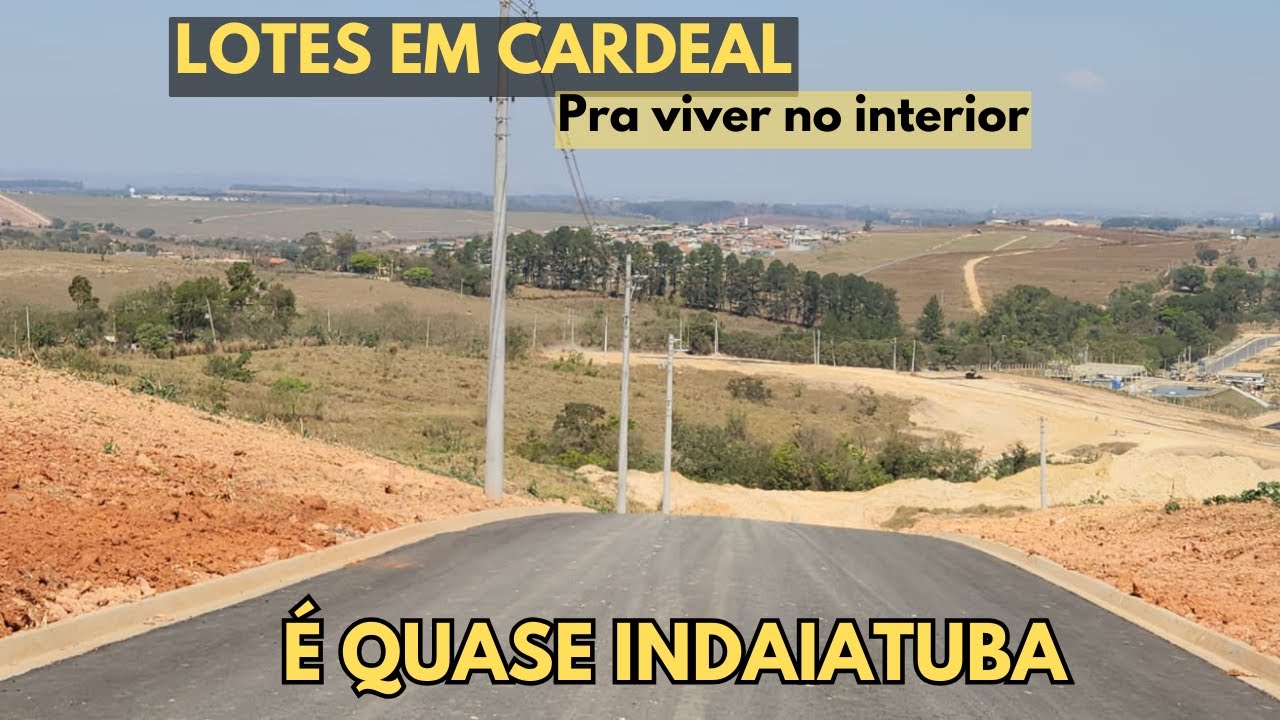 LOTES PERTO DE INDAIATUBA | CARDEAL