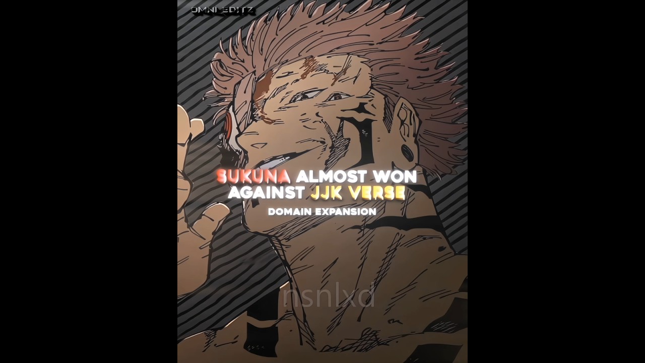 Bro almost Won 1 vs ??? 🔥☠️ || Jujutsu Kaisen #gojo #sukuna #yuji #jjk