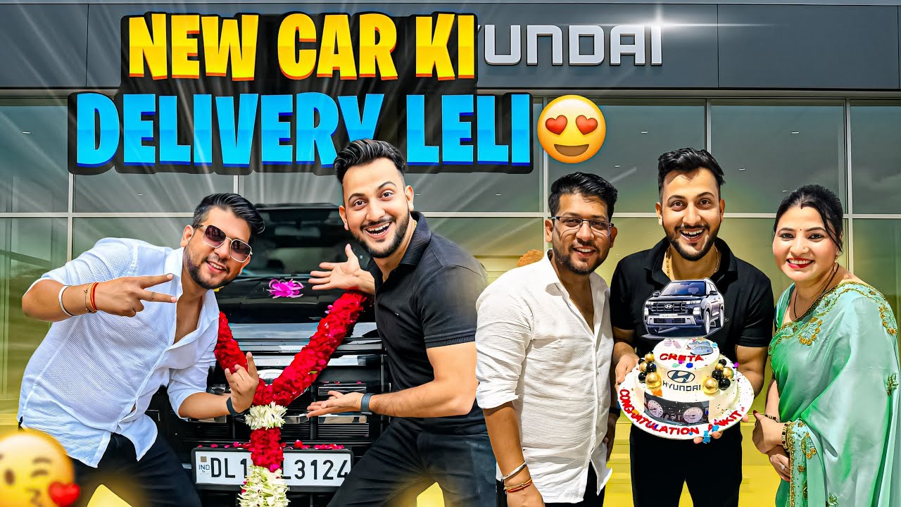 Finally New Car Ki Delivery Leli😍 | Vinay Thakur Vlogs