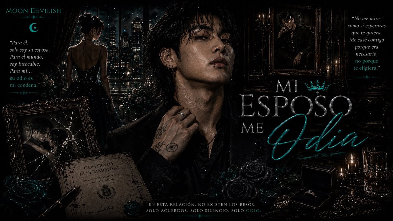 ⋆˚࿔🍷 𐙚 ❛Mi Esposo Me Odia❜ ꒰ Imagina con Jungkook ꒱ 1/2