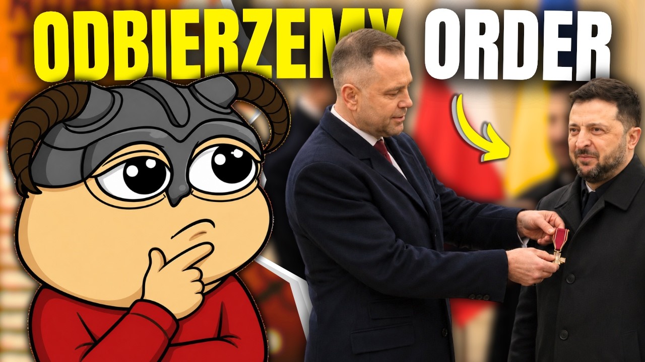 NAWROCKI ODBIERZE ORDER ZELENSKIEMU| POLSKA CHWALONA ZA GRANICĄ