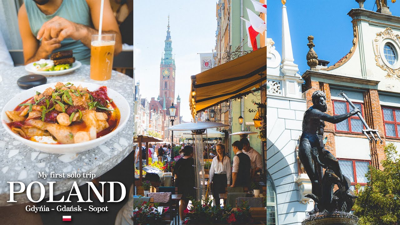 My First Solo Trip! | Poland 🇵🇱 (Gdynia, Gdańsk & Sopot) | @TRIOStories