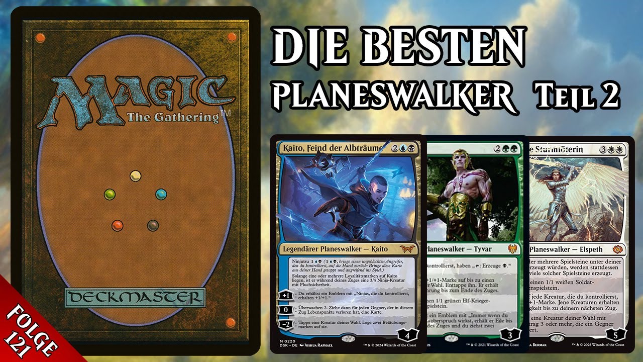 MTG Die besten Planeswalker Teil 2 | Magic the Gathering deutsch | Trader 2026