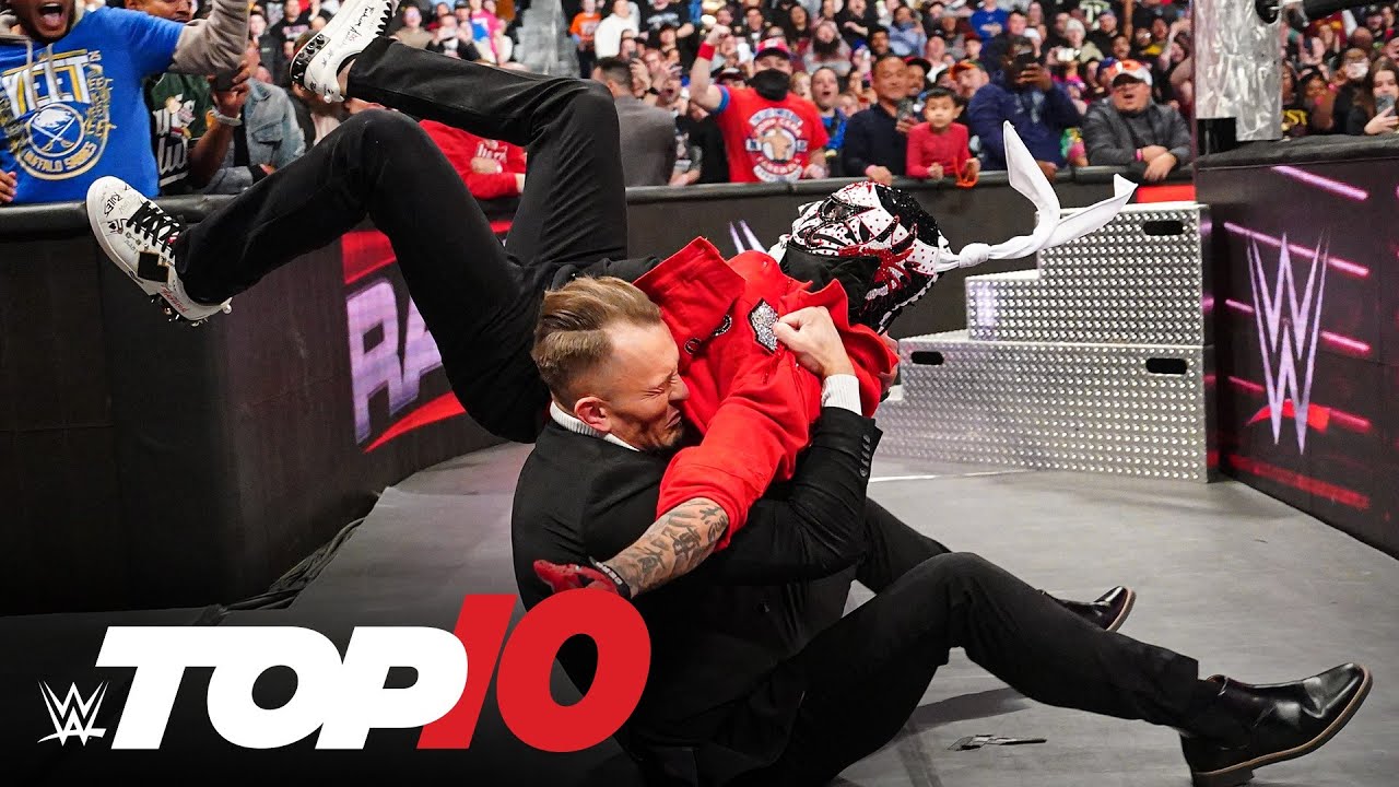 10 лучших моментов Monday Night Raw: WWE Top 10, 3 марта 2025 г.