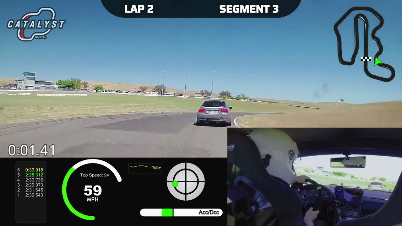 Thunderhill East Cyclone, HoD, May 2023: first time out in NA Miata, 2:28  – bad video tho :(