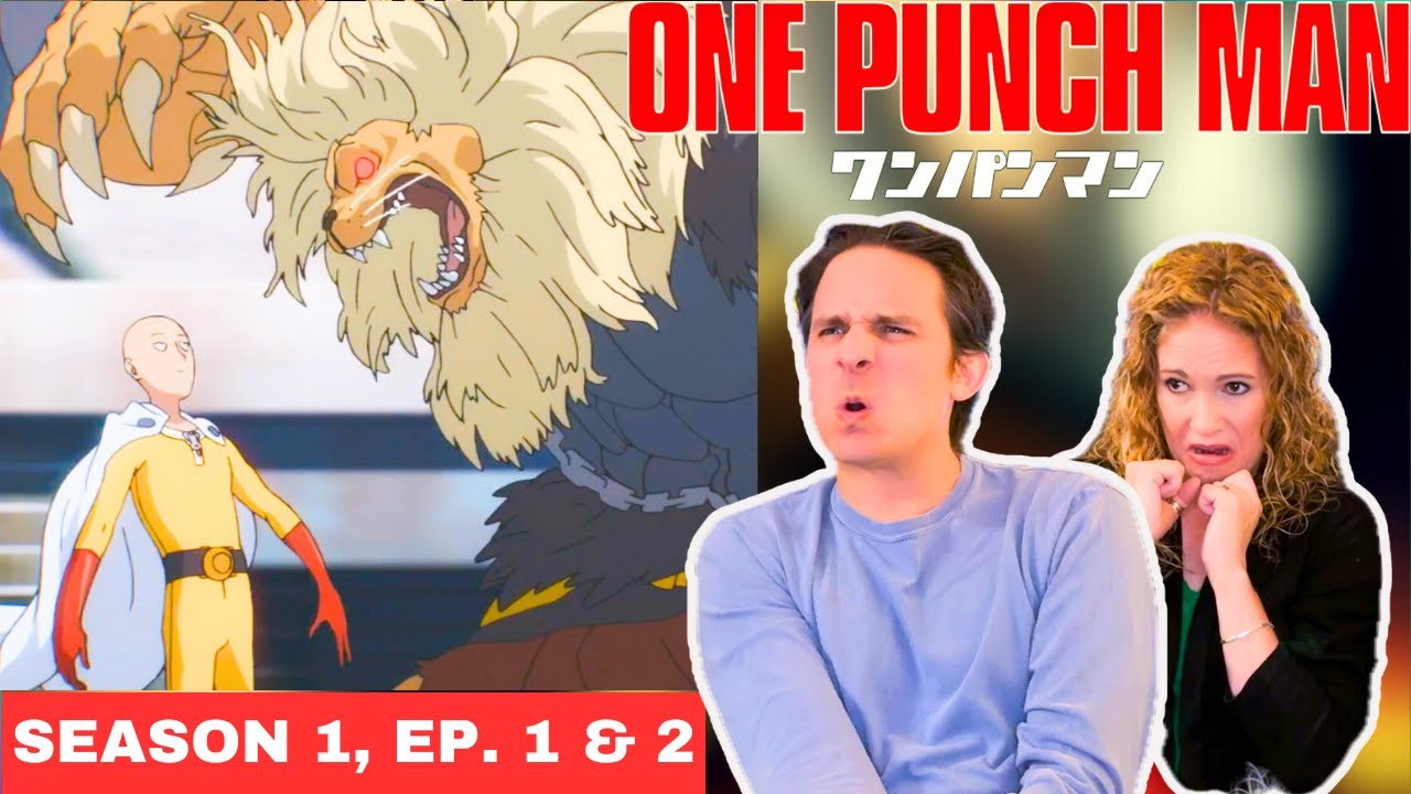 First Time Watching One Punch Man | 1x1 | 1x2 Reaction