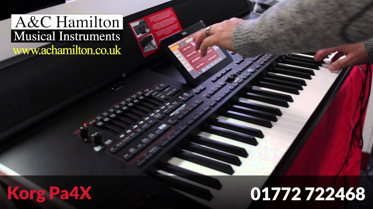 KORG Pa4X (Pa4X 2015) Demo - First Look - Sound, Styles & Rhythms