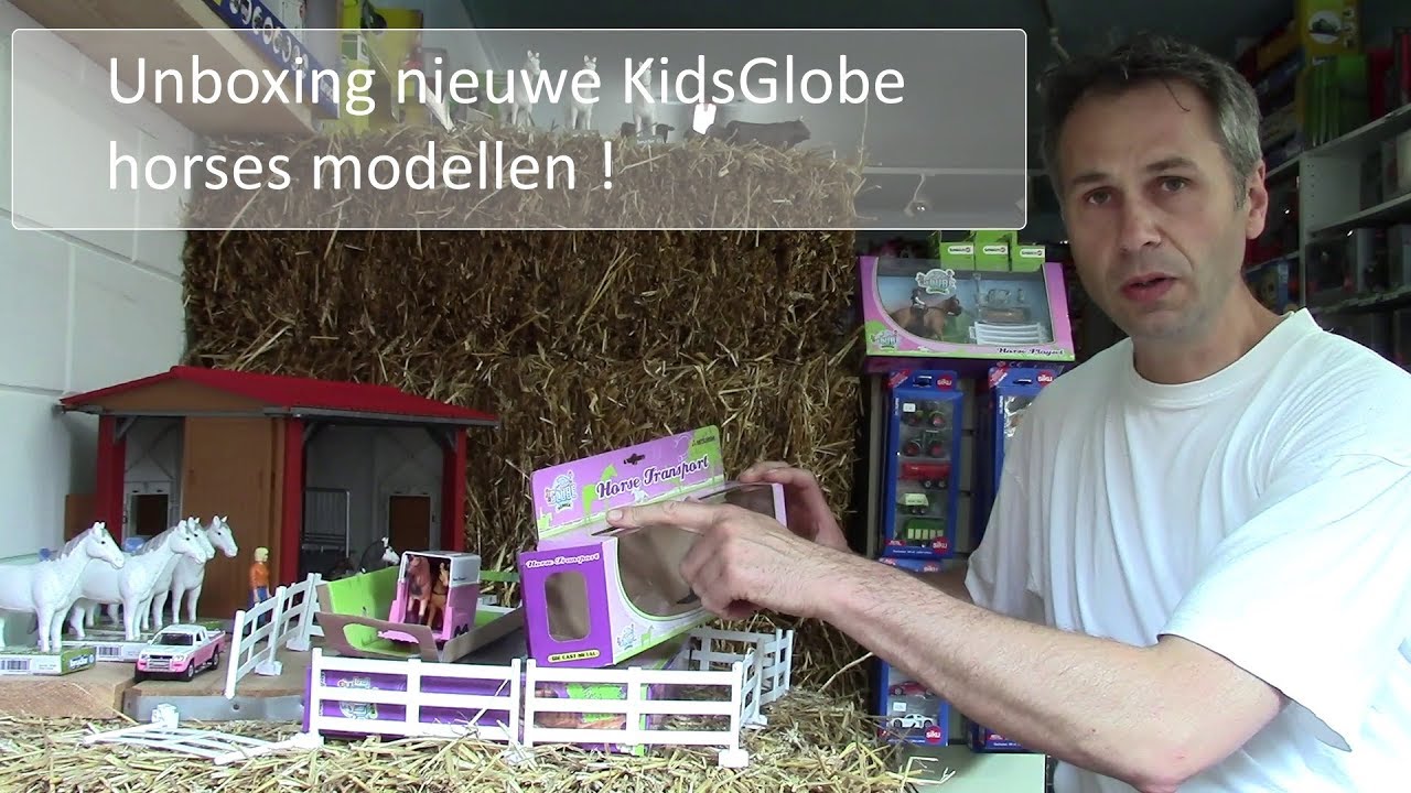 Unboxing nieuwe KidsGlobe Horses modellen