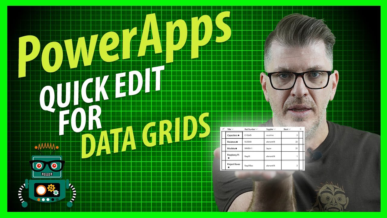 PowerApps: Quick Edit for Data Grids
