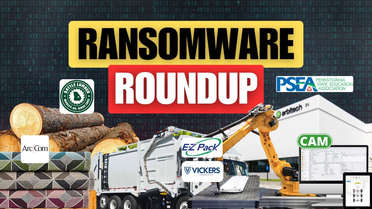 Ransomware Roundup: Ransomware Victims You Haven't Heard About