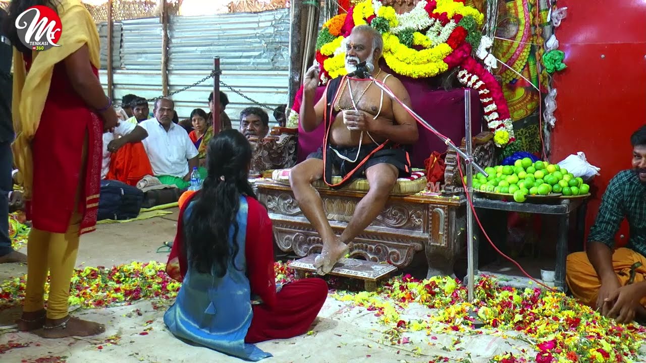 அக்காவின் திருமணத்துக்காக தங்கை கேட்டு வந்த அதிசயம் புளியரை கருப்பசாமி அருள் வாக்கு