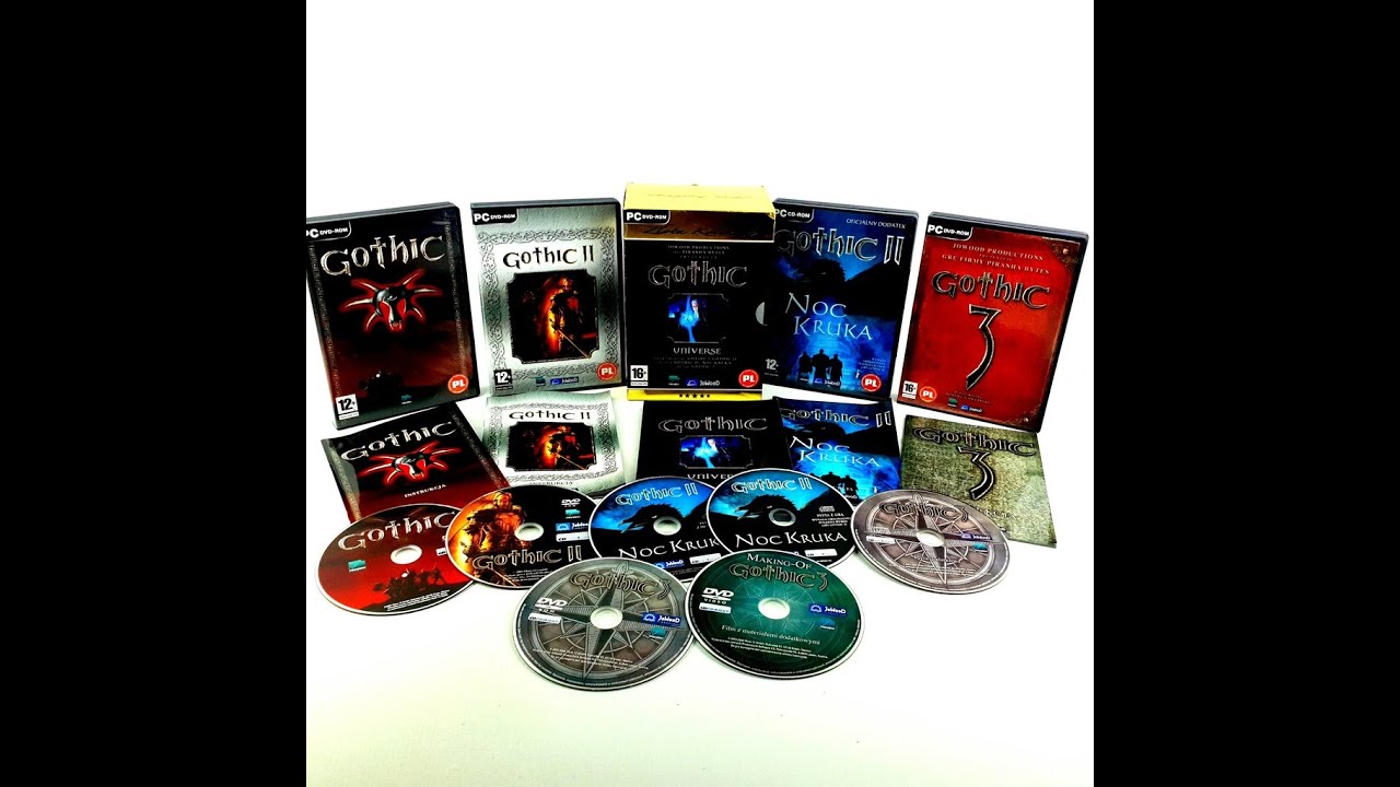 Unboxing : Gothic Universe Złota Kolekcja