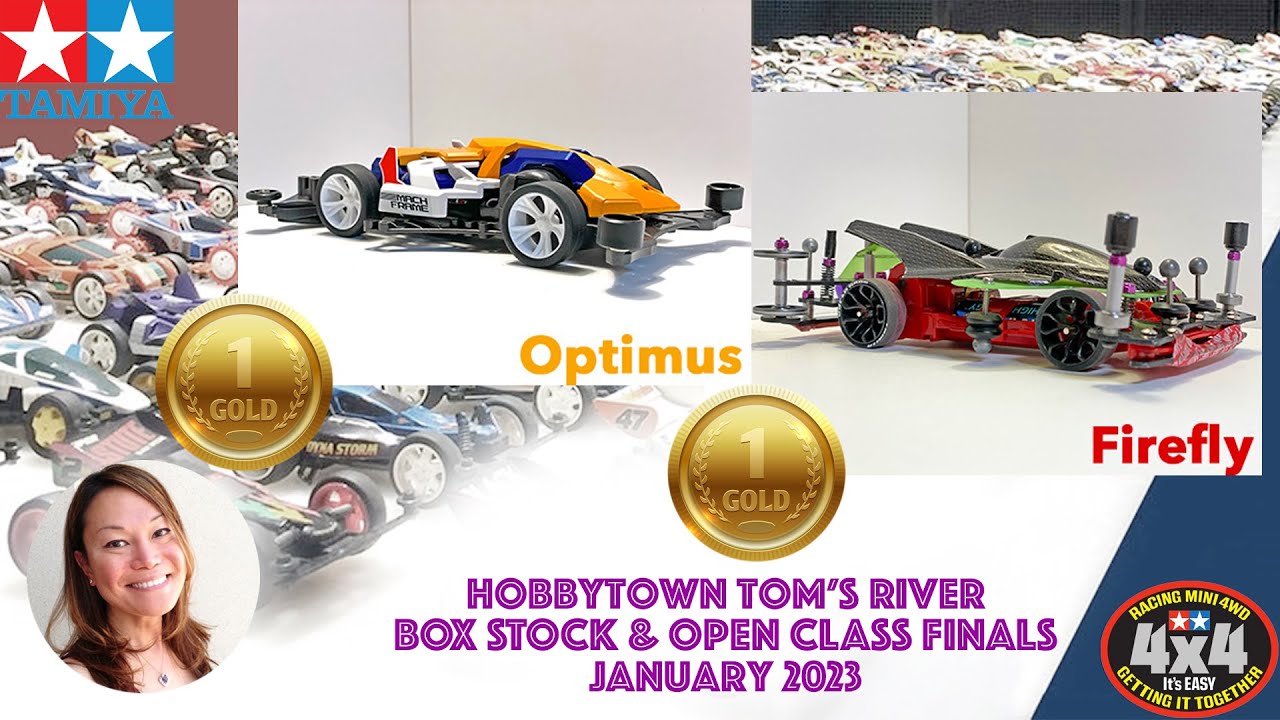 Tamiya Mini 4WD Hobbytown Box Stock and Open Class Races - January 14, 2023