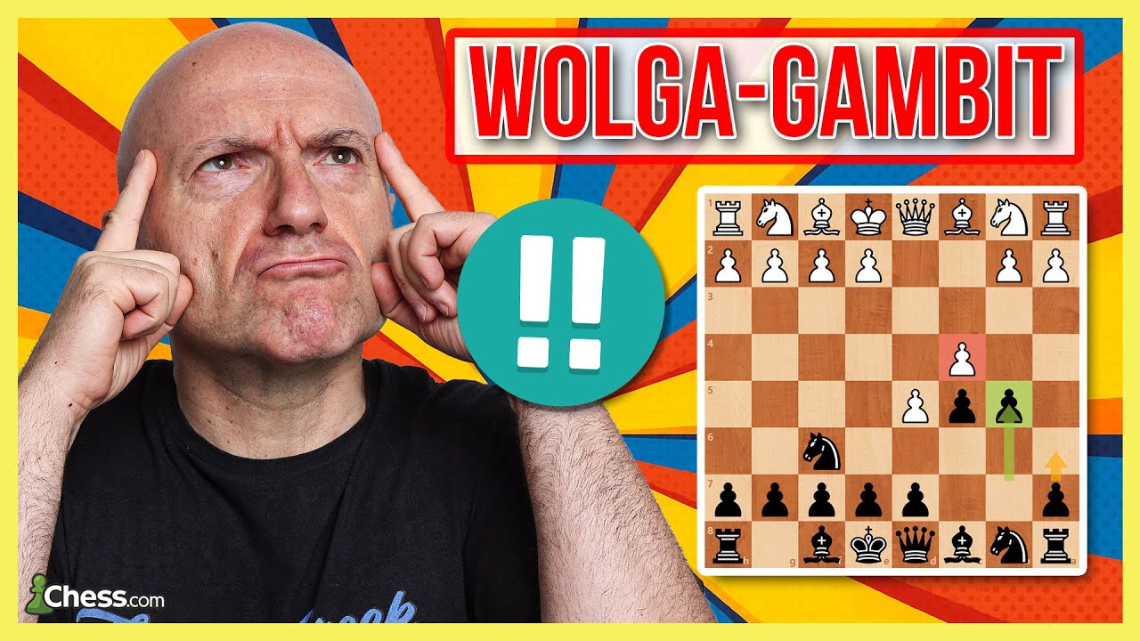 Wolga-Gambit! Eröffnungstraining und coole Partie!