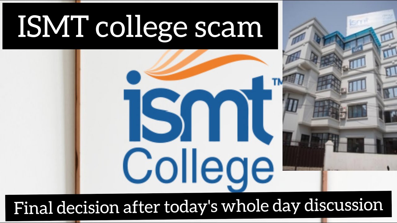 ISMT College Protest Final Decision//Reputed ISMT College did this scam // student future in danger