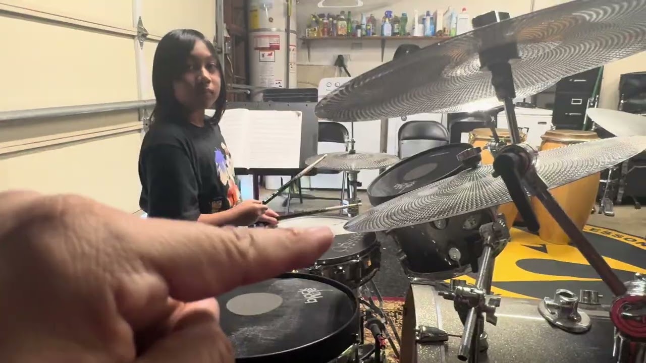 Learning to Read Rhythms for Drum Set. 