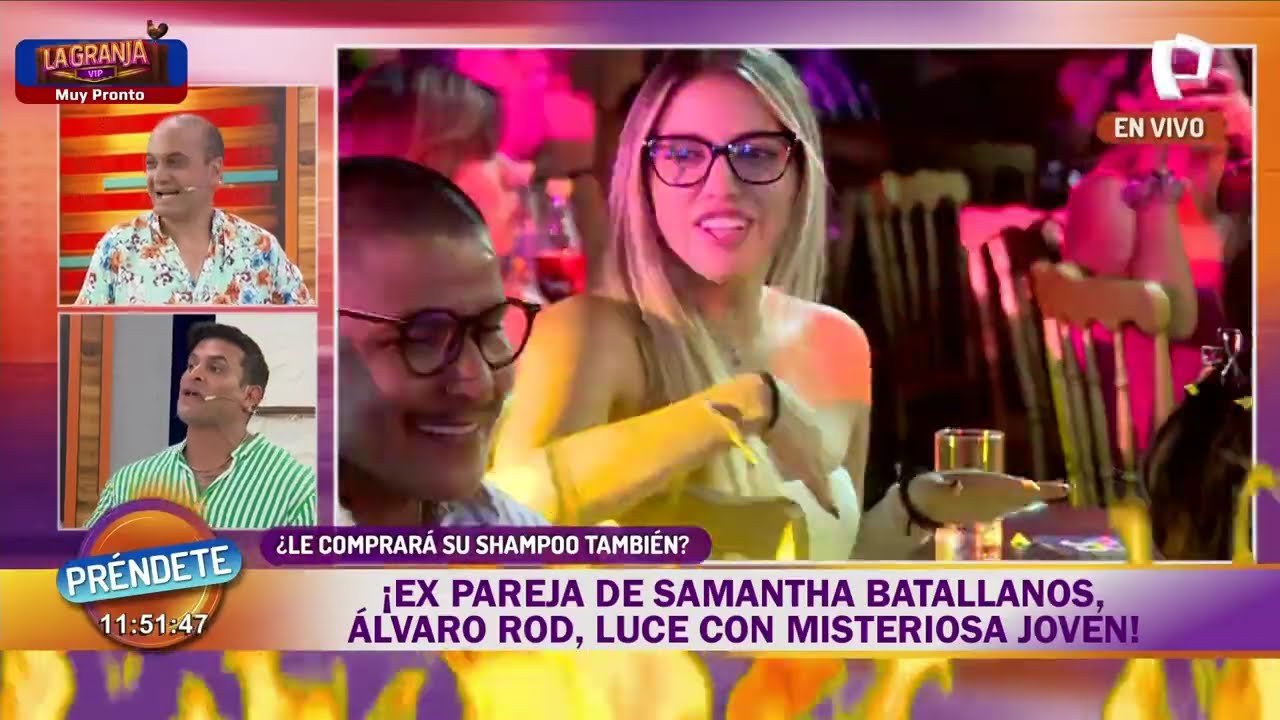 Álvaro Rod: expareja de Samantha Batallanos se luce con misteriosa joven