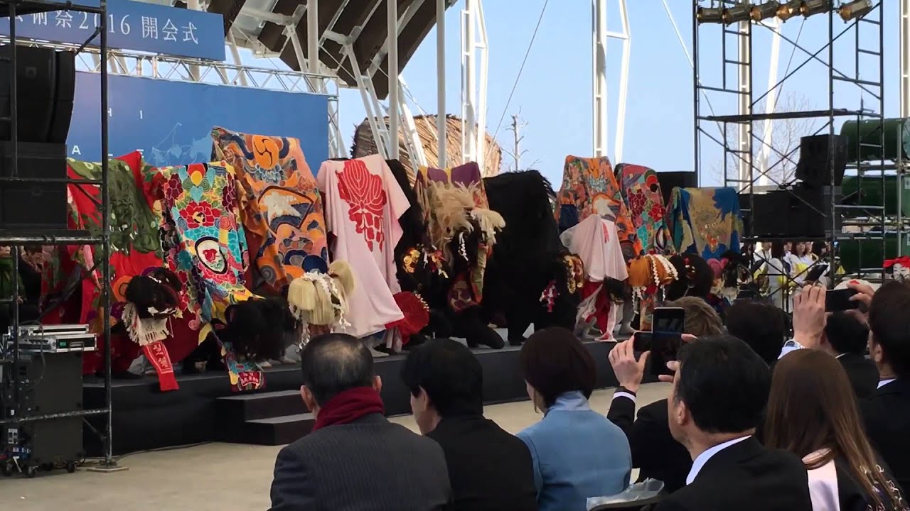瀬戸内国際芸術祭’2016オープニング “さぬきの獅子舞”