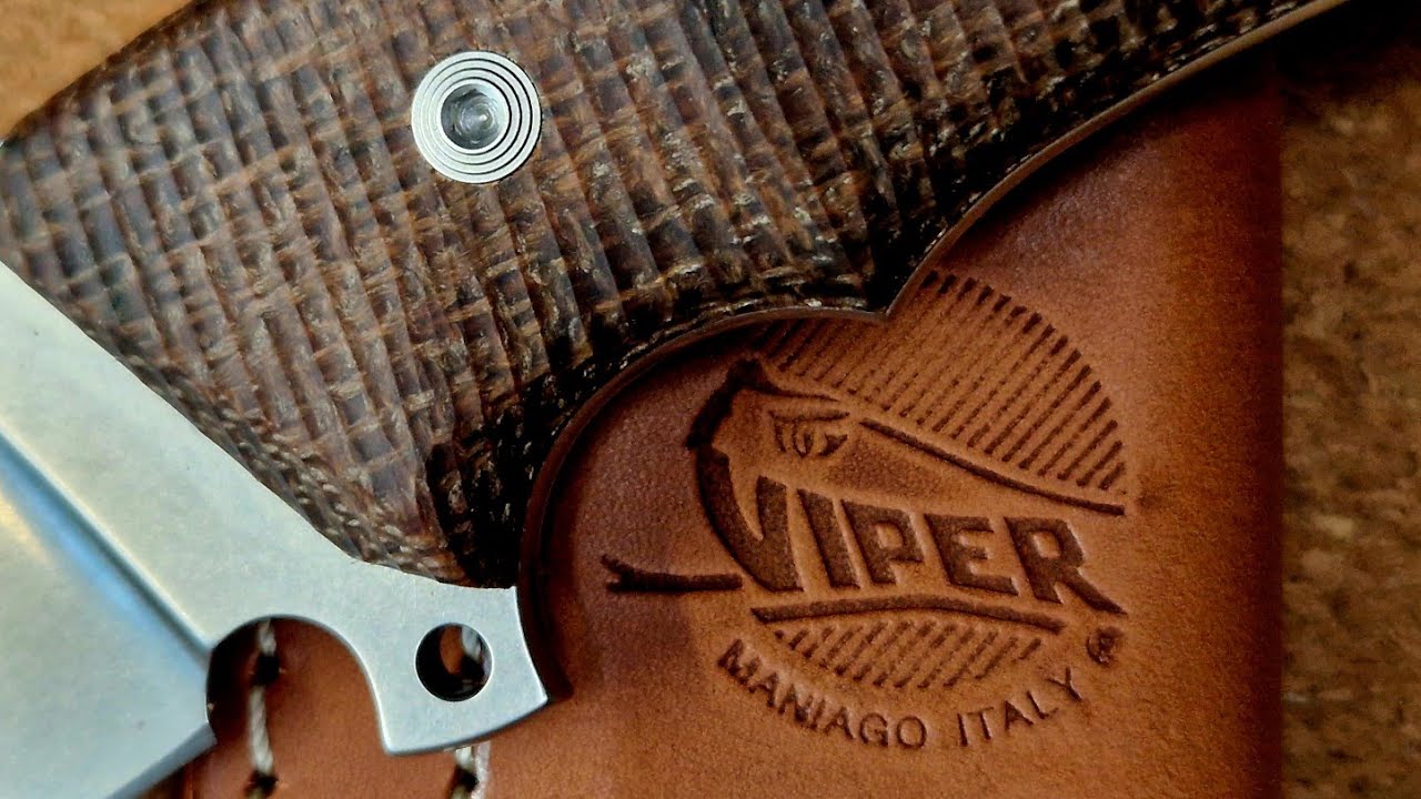 ЖИВОПЫР. Нож GIANGHI IM Viper TecnoCut