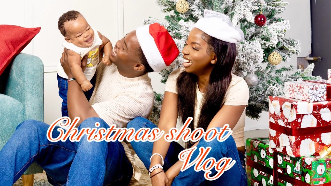 VLOG:Christmas shoot vlog 🥹// dinner 🍲 #roadto10k #couple #christmas