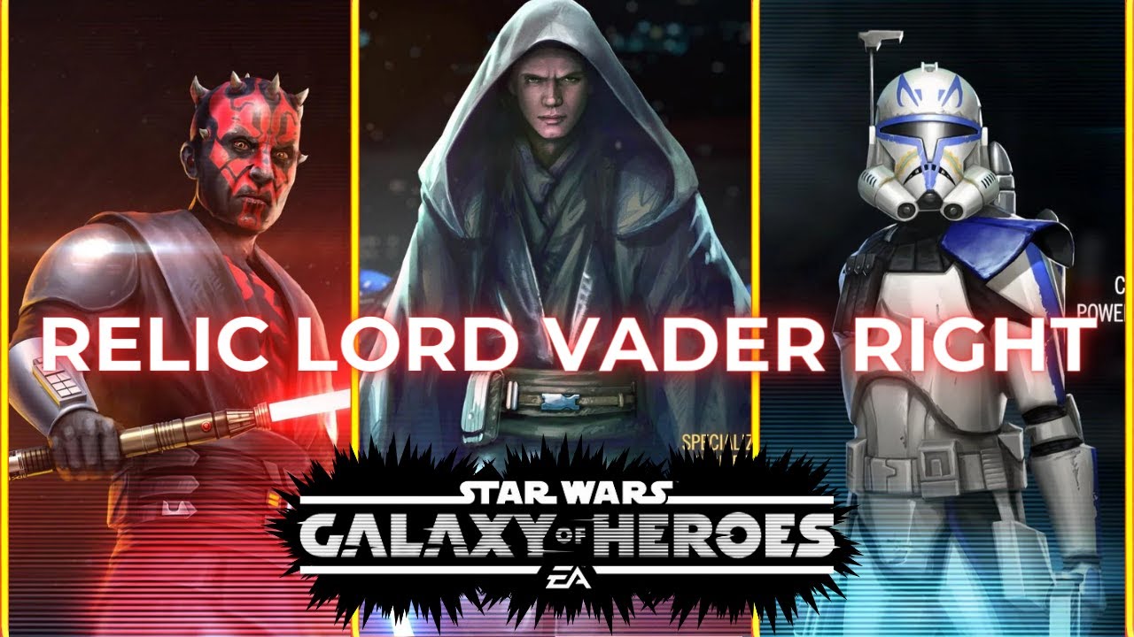 Создание состава: подготовка к Galactic Legend: Лорд Вейдер