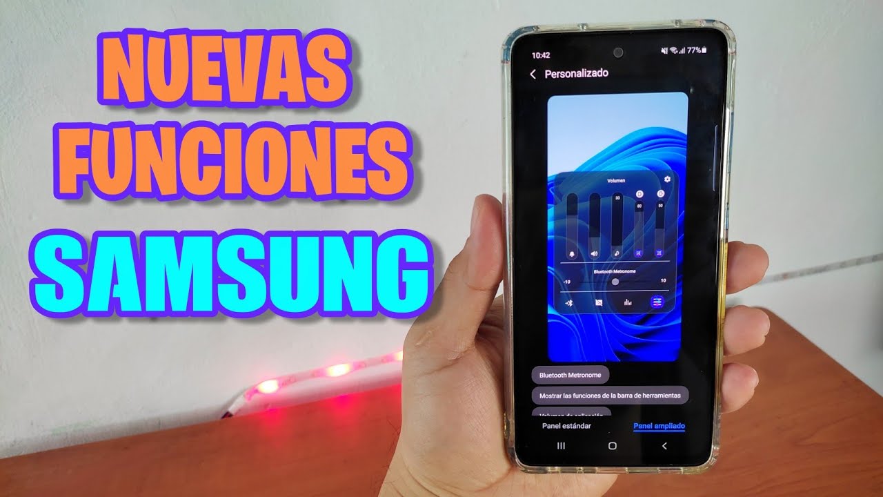 Activar Nuevas Funciones en SAMSUNG, Sound Asisstant 📲