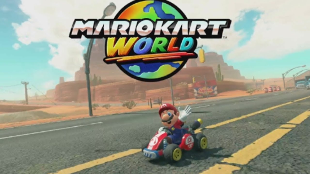マリオカートワールド初見プレイやります！！！(騒がしい注意)