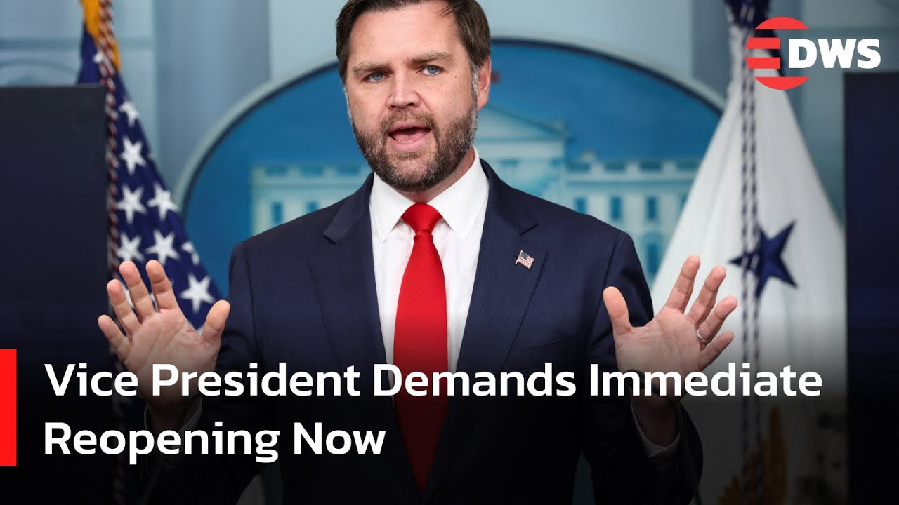 WATCH: Vice President Blames Far-Left Democrats for U.S. Government Shutdown | DWS News | AC14