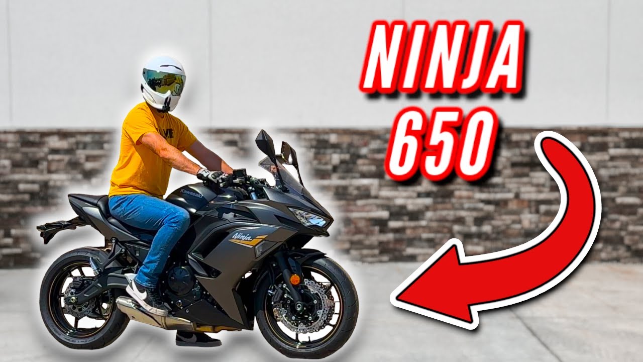 Тест-драйв и обзор Ninja 650 | Лучший спортивный мотоцикл 2024 года | Звук выхлопа Ninja 650 | Ра...