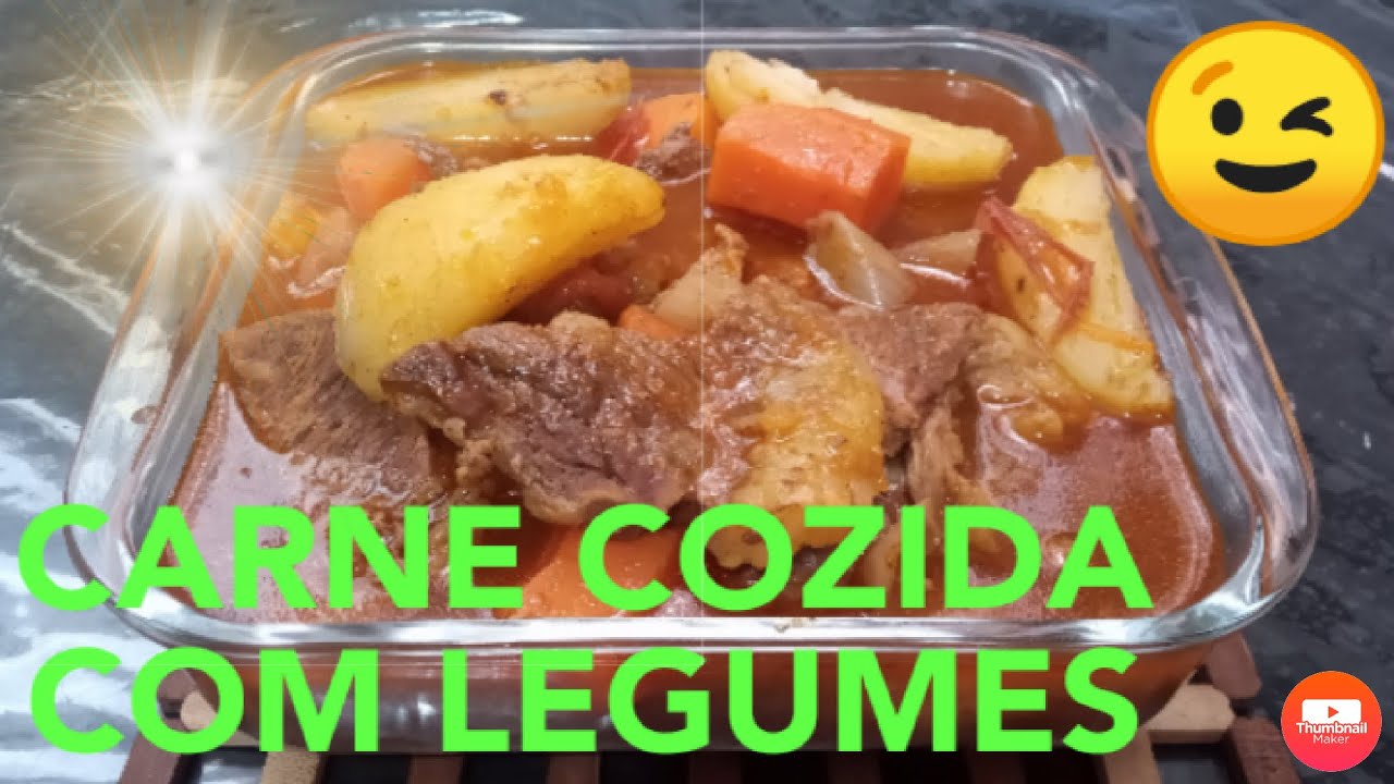 Carne Cozida Com Legumes, boa pedida com feijão e arroz, como Você gosta?