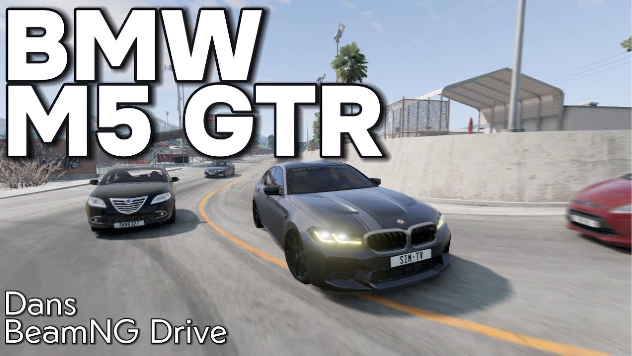 BMW M5 GTR dans BeamNG Drive !