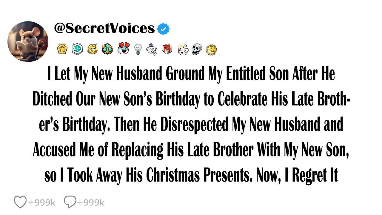 I Let My New Husband Ground My Entitled Son After He Ditched Our New Son’s Birthday to Celebrate ...