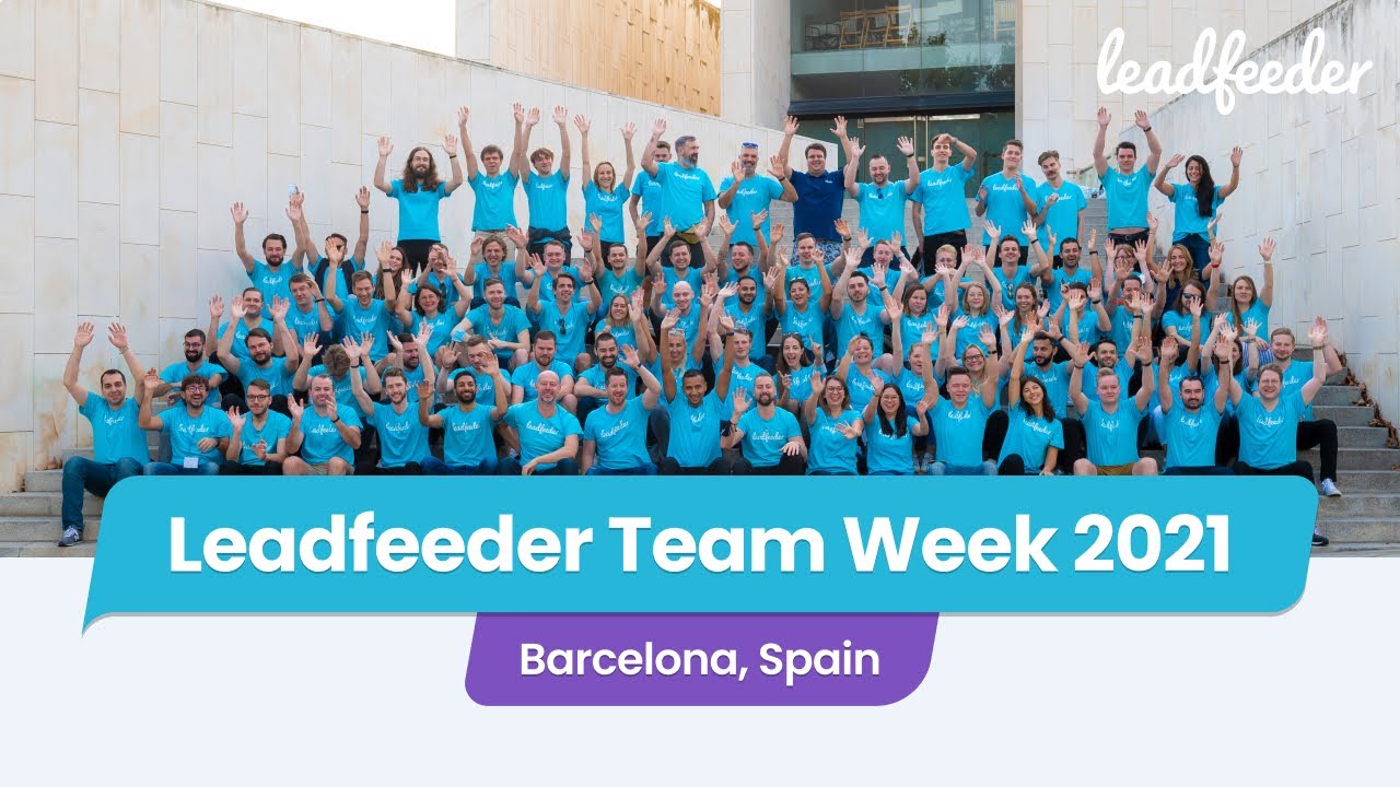Leadfeeder Team Week 2021 - Barcelona