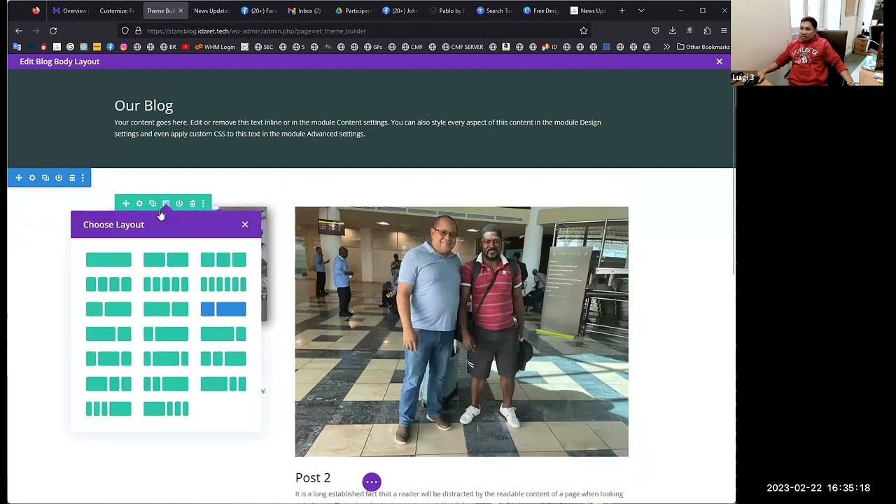 How Create a Blog Page Using Divi Template