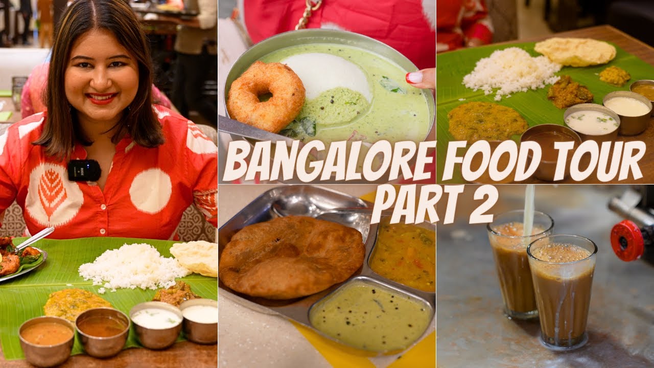 BANGALORE Food Tour (Part 2) | Nagarjuna, Taaza Thindi, Mysore Pak, Best Filter Coffee & More