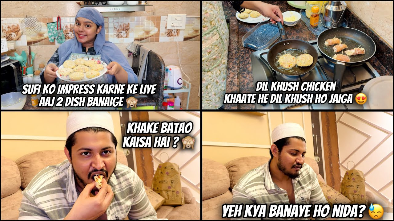 Ramzan Day14- Dil Khush Kebab Bana K Sufi Ka Dil Jeetna Hai🙈 | Sufi Ko Nhi Acha Laga?🥲 | Niyan❤️