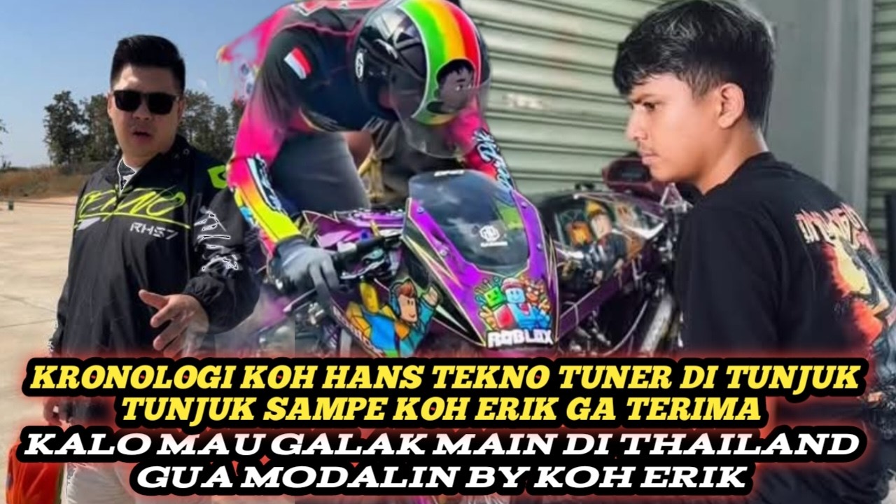 KRONOLOGI KOH HANS TEKNO TUNER DI TUNJUK TUNJUK SAMPE KOH ERIK PANJER TEAM DND