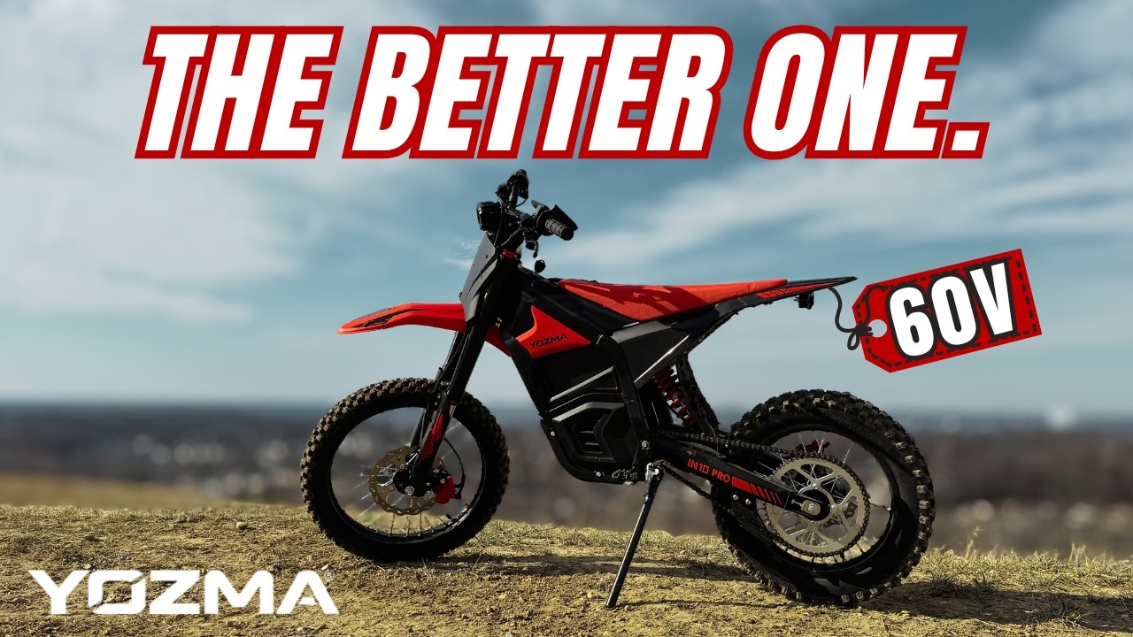 ALL NEW - Yozma IN 10 Pro 60V Electric Dirt Bike Review