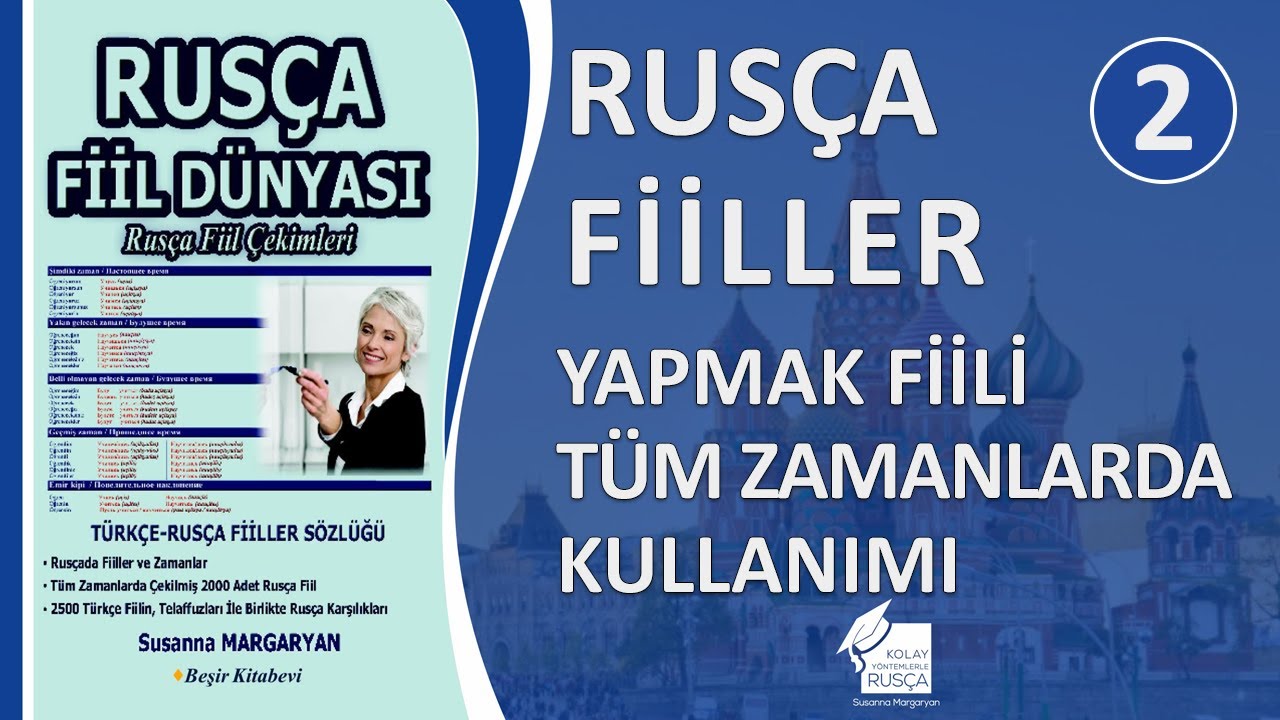 Rusça Filler. Rusçada Yapmak Fiilinin Tüm Zamanlarda Kullanımı Öğren. #rusça #ruscadersleri #rusia