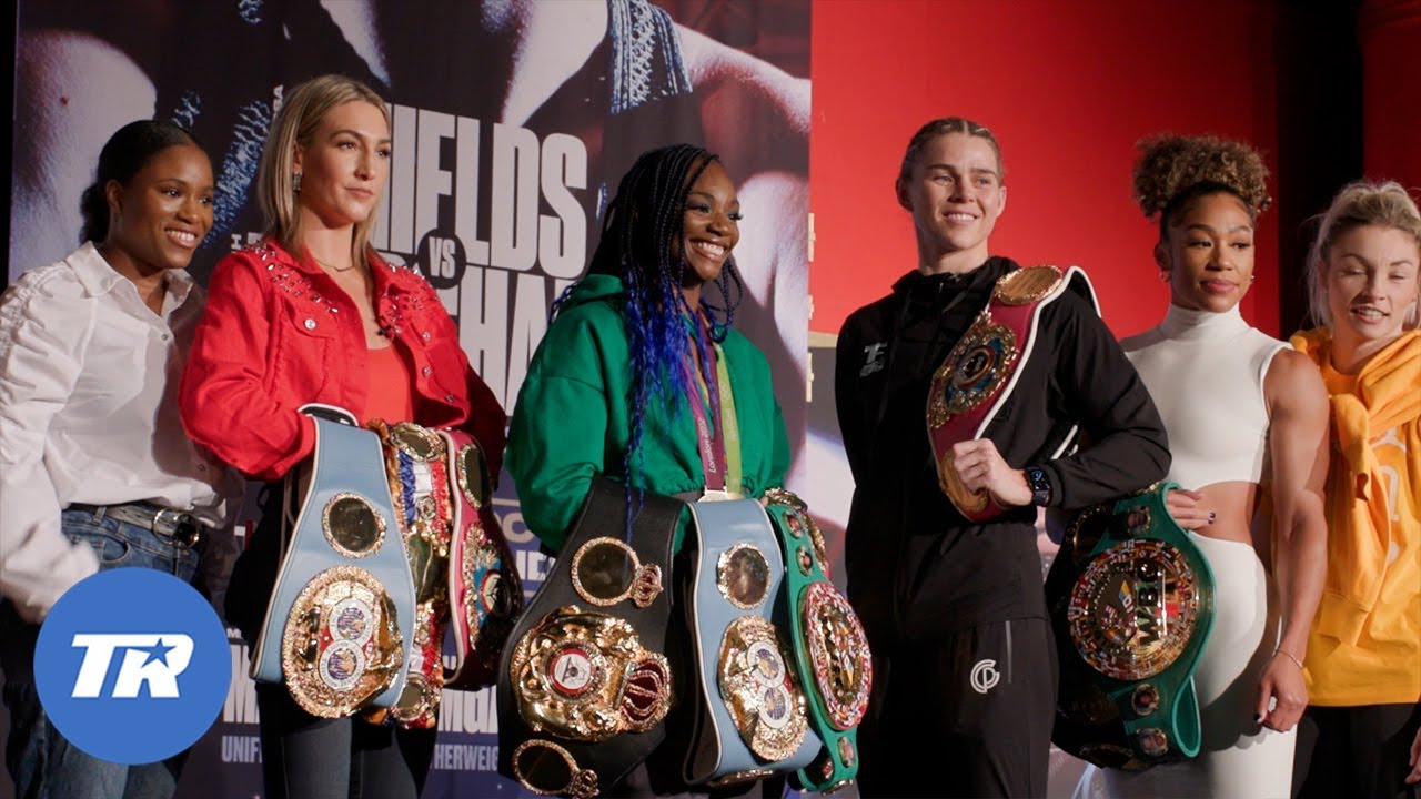 Behind the Scenes from today's Epic Shields vs Marshall, Mayer vs Baumgarnder Press Conference